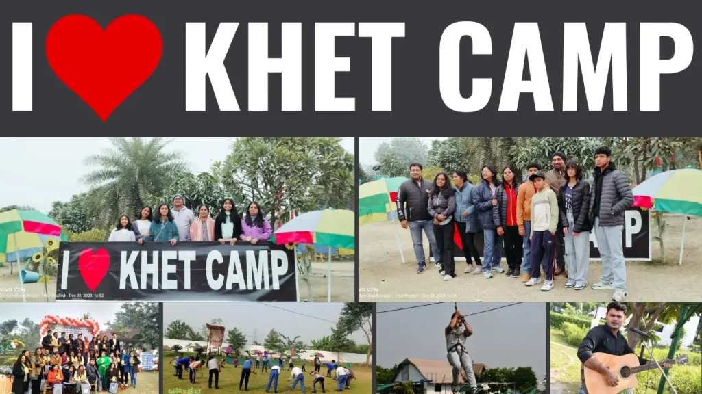 Khet camp a adventure village. best place to visit in noida, best travel location in delhi ncr, khet camp village and adventure